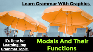 Modals their functions