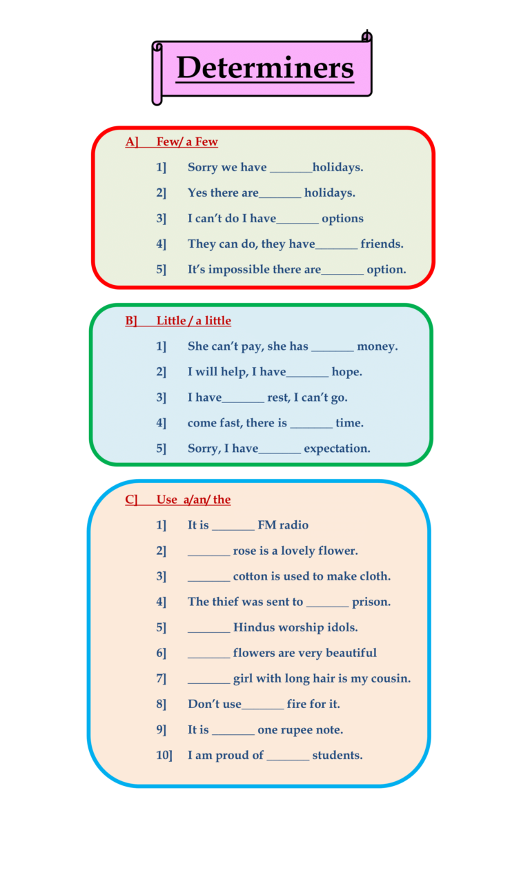 19 worksheet class test determiners worksheet english with pk99