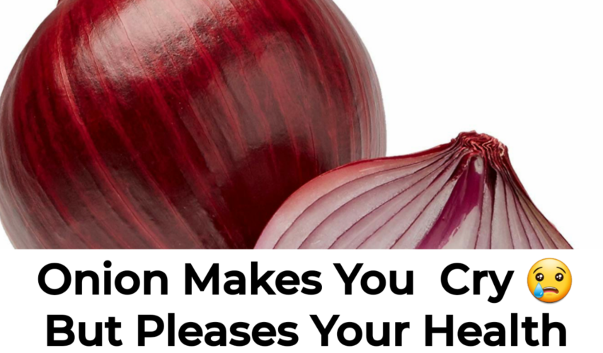 Onion makes you cry but pleases your heart