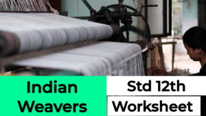 Indian weavers worksheet practice sheet