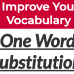 one word substitution