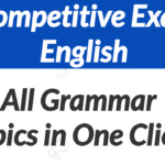 competitive exam English practice